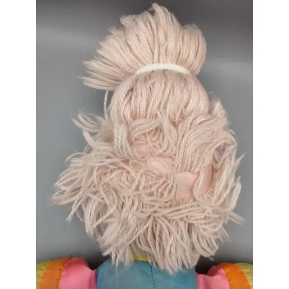 Vintage 1983 Rainbow Brite 'Tickled Pink' Baby Doll Hallmark Plush 15